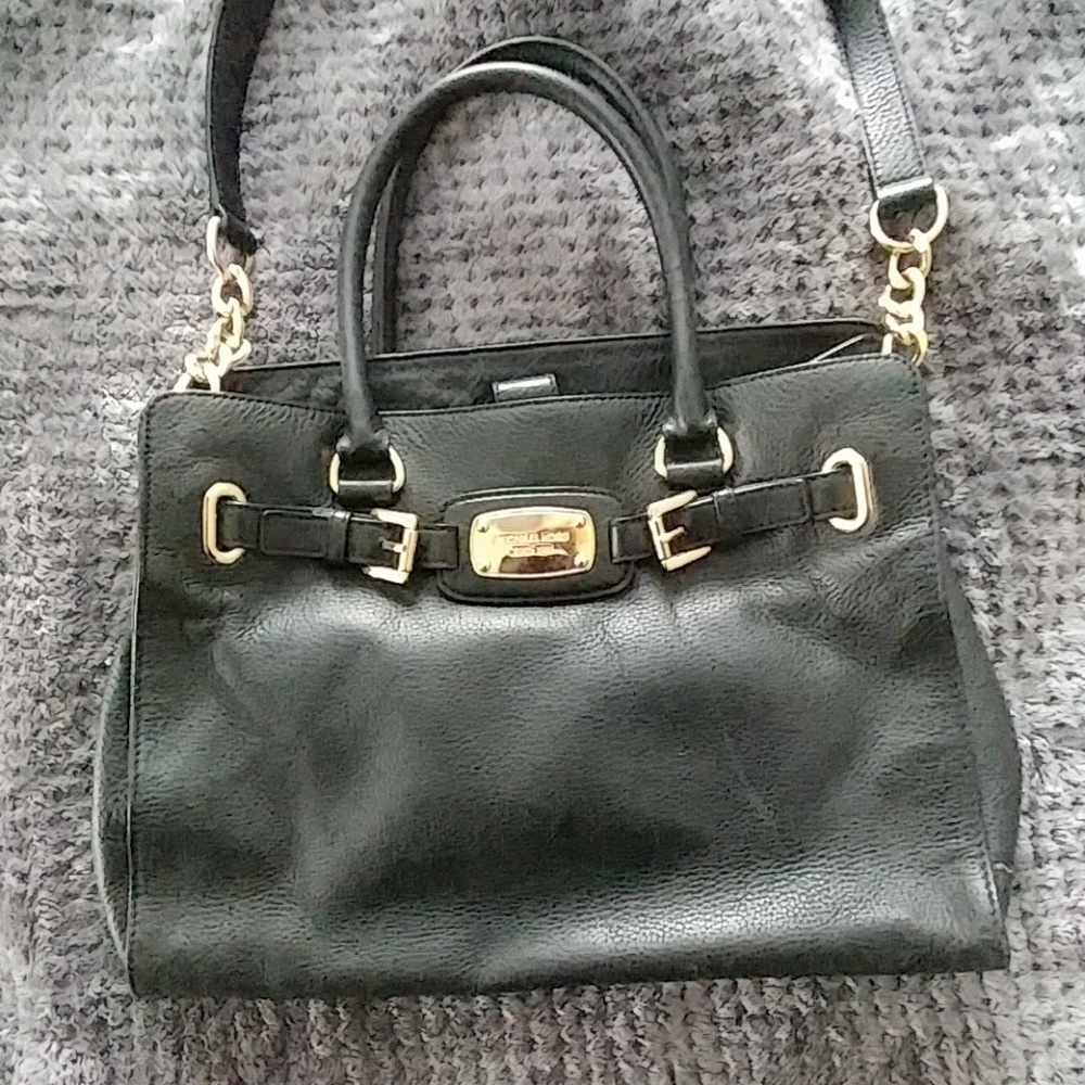Black & Gold Michael Kors Bag